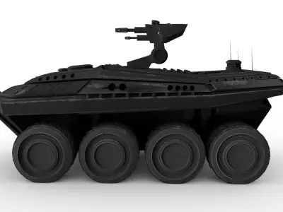ARMA II APC 3D model
