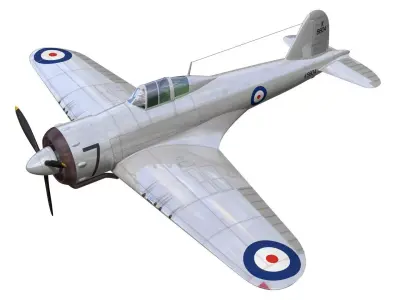 GlosterF5 3D model