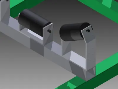 Conveyor Assambly Free 3D model