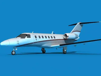 Cessna C528 Citation CJ3 V13 3D model