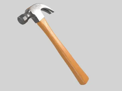 Claw hammer  3D model