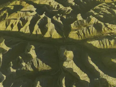 Majestic Peaks of Arrigetch 3D model
