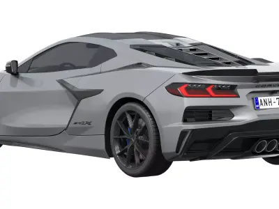 Chevrolet Corvette ZR1X 2026 3D model