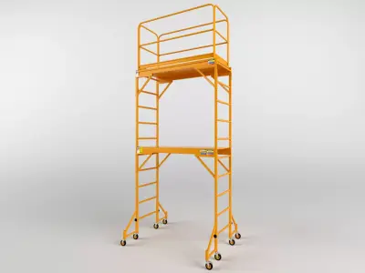 Scaffold tower 4 3D model