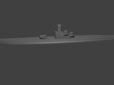 German Type IX Submarine Free 3D print model