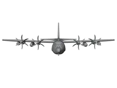 Lockheed MC-130J 3D print model