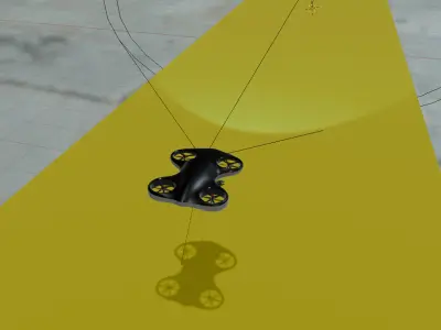 Drone 3D model from CGTrader
