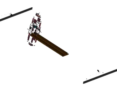 Gantry-type Mine Sampling Machine 3D model