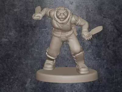 Pahtra Operative - Dual Combat Knife Free 3D print model