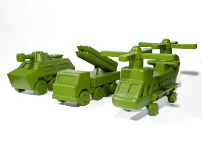 Military Toys 3 3D print model