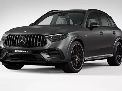 2024 Mercedes-Benz GLC 63 S AMG E Performance 3D model