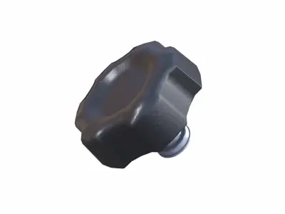 Industrial Knob 3D model get