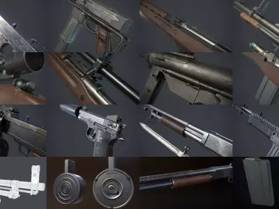 Vietnam War Weapons Pack