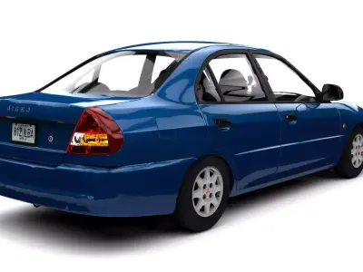 MITSUBISHI SIGNO MK4  Low-poly 3D model