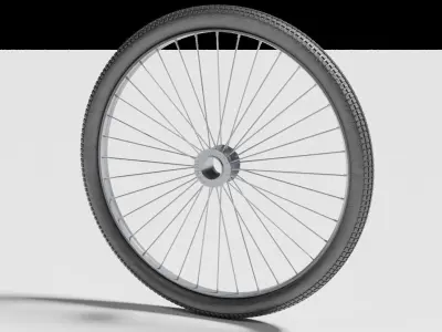 Bicycle Wheel  3D model