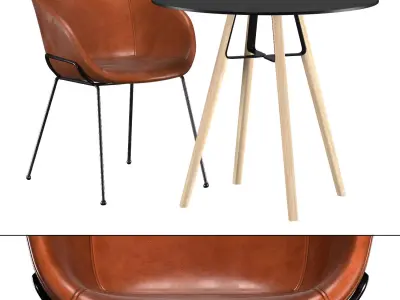 Liu H73 Bistrot Table  3D model