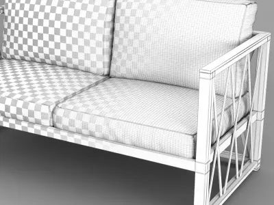 Homen People Sofa 3D model