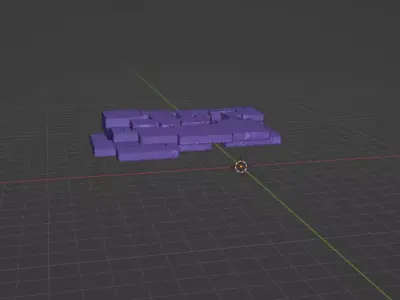 Underground Laboratory  Low-poly 3D model