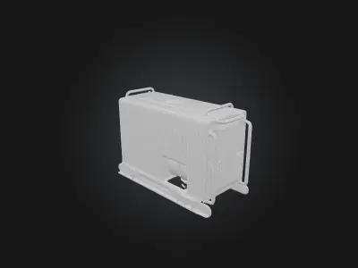 Electric Generator Low-poly 3D model purchase