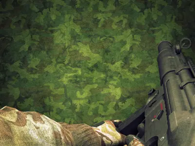 Animated Modern Weapons and Arms SMGs and Assaults with SFX 3D model