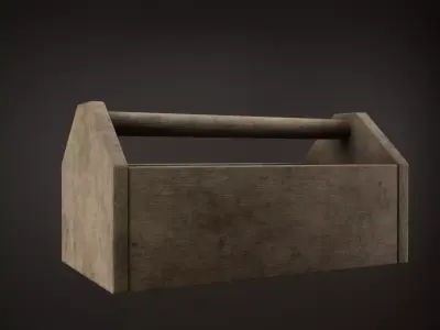 wood object 3D model