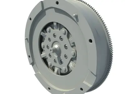 3D Engine Flywheel 99 3D model