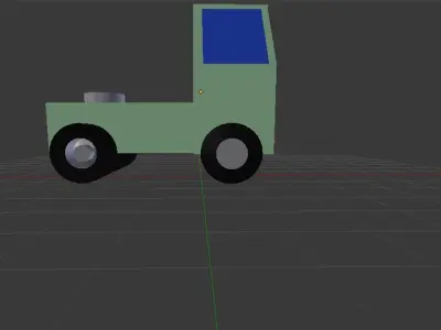 2018 Kenworth Cabover 3D model