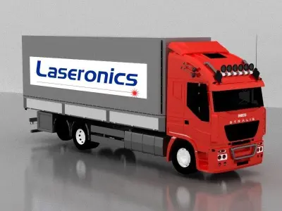 shipping Truck  3D model