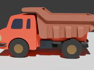 truck toy 3D print model by traorefahadaziz