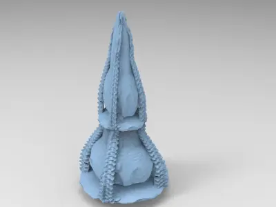 Alien pillar 4 3D model