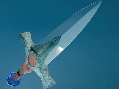 SWORD Low-poly 3D model 20