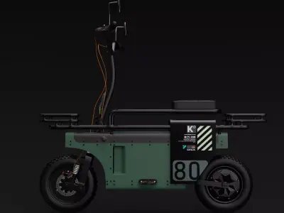 Scooter Katalis 3D model
