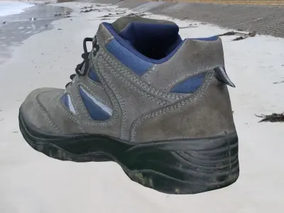 Work Boots Low-poly 3D model