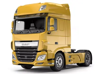 DAF XF 106 460 2016 3D model