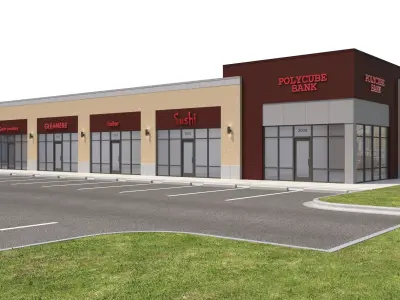 Retail-092 Retail Store 3D model
