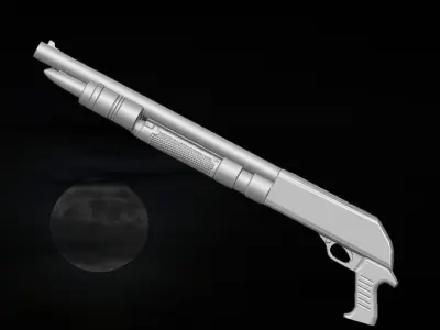 Vampire Hunter Accesory for Action Figures 3D print model