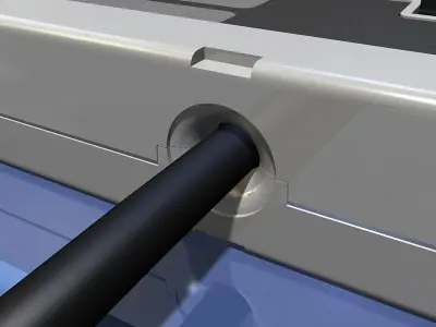 Vintage Video Game Controller 3D model