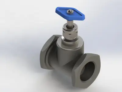 Valve  3D model