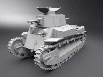Type 89 I Go Scale model 3D print model