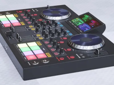 DJ Set 3D model