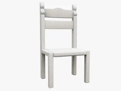 Medieval Rustic Low-poly 3D model