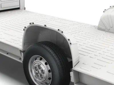 Citroen Jumper 3540 L4 platform cab 2021 3D model