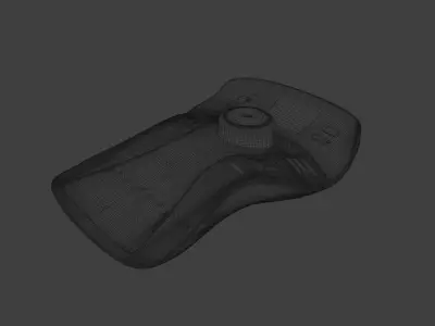 3D Mouse futuristic gaming 3D model