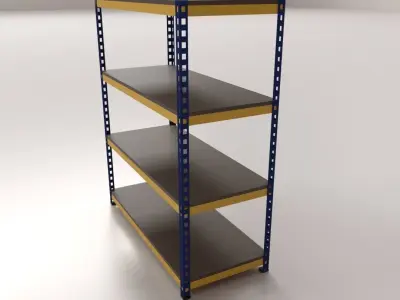 Industrial Rack 3D model order