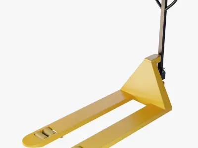 Manual Forklift 3D model