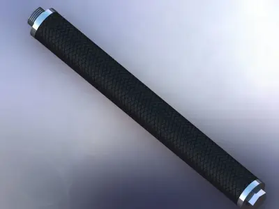 Filter and Cylinder 3D model