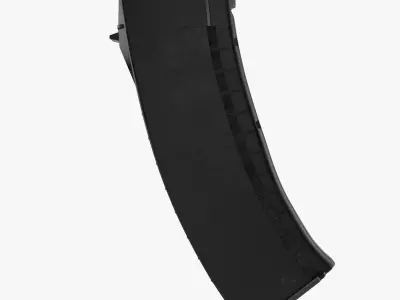 AK  Magazine black 3D model