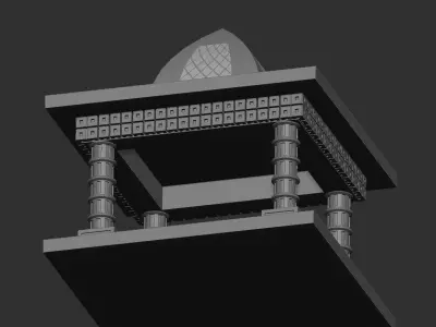3d printing temple 3D print model purchase