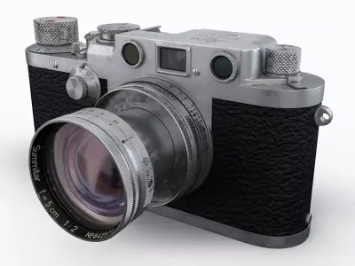Leica III 3D model