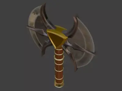 Axe Free Model  Free 3D model